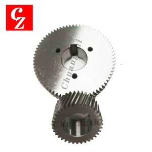 High Precision Helical <b>Gear</b> Set 39504022 39504055 Air Compressor <b>Gear</b> Set Replacement for Ingersoll Rand Screw Compressor Part - Product Image 4