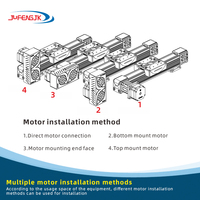 Module de mouvement linéaire à courroie CNC multi-axes XYZ à course personnalisée haute efficacité 50-3900 mm