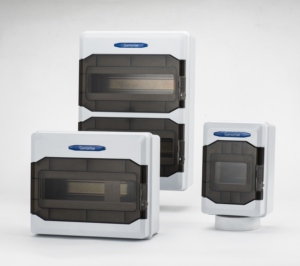 工場供給業者 IP65 防水 PC ABS プラスチック製エンクロージャー 12回路 ソーラーPVコンビナーボックス DINレール付属 - Product Image 6