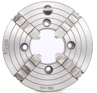 Mandrin indépendant à 4 mors Sanou Steel K72-250 avec noyau à engrenages pour tour d'établi et fraiseuse, neuf, 250 mm (10 po)