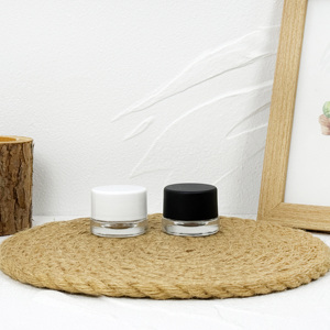 3.5g 7g 14g 28g Childresistant Proof Resist Resistance Glass Jar with CR Lid Airtight Food <b>Storage</b> <b>Container</b> - Product Image 5