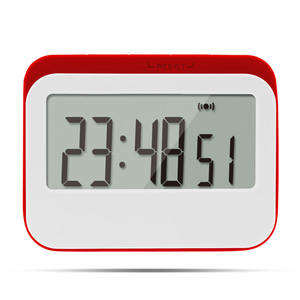Temporizador de Cocina Digital Inteligente con Pantalla LCD Táctil, Diseño Cuadrado de Plástico, Fácil Operación, Recordatorio de Tiempo, Reloj Decorativo de Mesa - Product Image 1