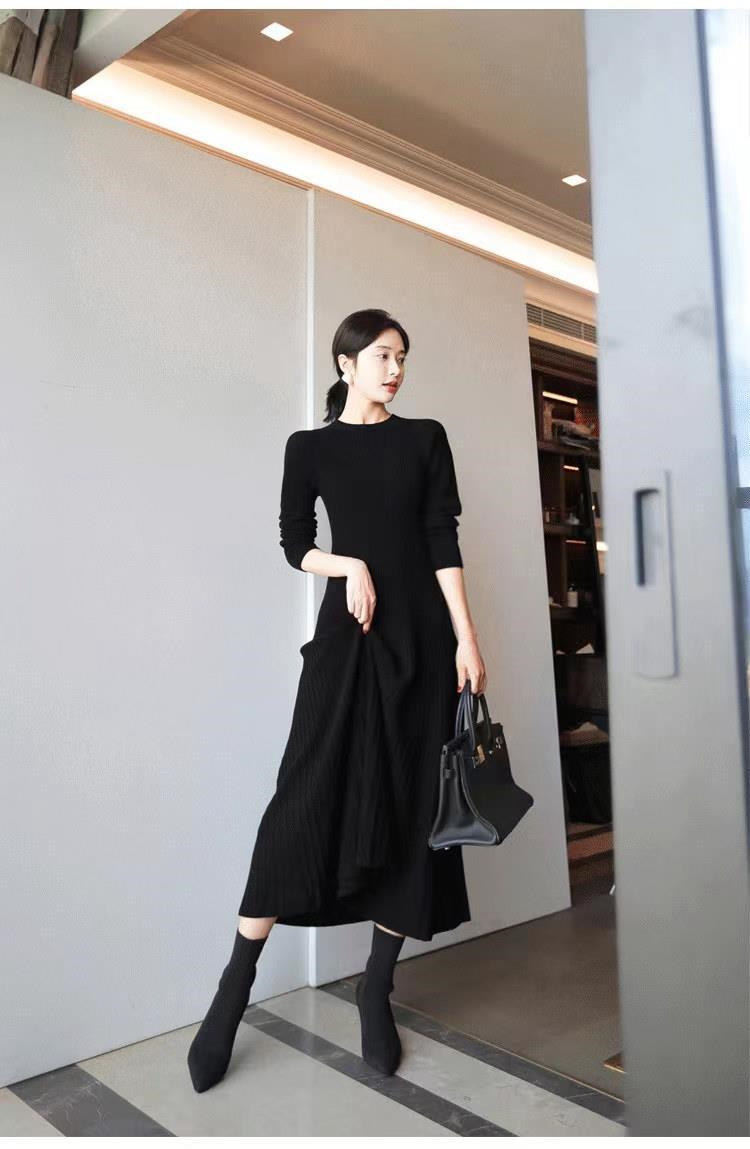 Shop Our Best Sale Winter Lady Cashmere Long Knit Dress Shop Our Best Sale Winter Lady Cashmere Long Knit Dress
