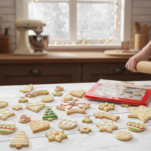 Ensemble de 18 emporte-pièces de Noël de formes variées, couleur et usage personnalisés pour les outils à biscuits - Product Image 3