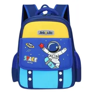 New Student Cartoon Cute Mixed Color Lightweight Baby Kindergarten School Bag with Change Pocket