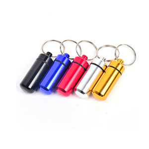 17*49mm regalo <span class=keywords><strong>Promo</strong></span> Logo stampa fondo piatto in alluminio impermeabile Mini pillola scatola di medicina porta contenitore contenitore capsula bottiglia - Product Image 6