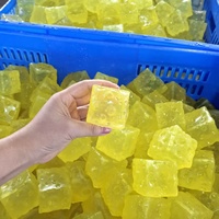 Jouet Squishy en forme de fromage, en maltose, grand carré, en TPR transparent, à remontée lente, anti-stress, avec logo personnalisé
