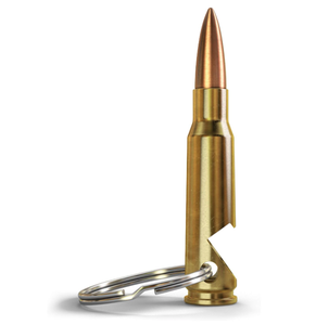 Llavero Abridor de Botellas con Forma de Bala Calibre .50, Metal, Logotipo Personalizado, Venta al Por Mayor, Equipo de Supervivencia - Product Image 2