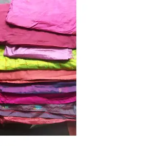 Sari — tissu en soie découpé pour scrapbooking, courtepointe, magasins d'art et d'artisanat, magasins de fils et de fibres, pour le scrapbooking