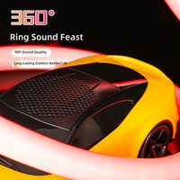 Altavoz Bluetooth para Coche, Mini Altavoz Inalámbrico Portátil, Caja de Sonido con Bajos Potentes, Subwoofer Recargable, Audio para Escritorio, Hogar y Computadora P331