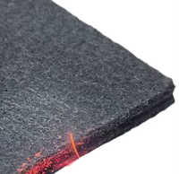 Feutre en fibres pré-oxydées pour sac filtrant résistant aux températures élevées et ignifuge