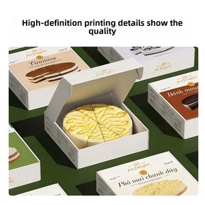 Caja de Regalo de Papel Personalizada de Pequeña Producción Matias, Opciones de Color y Tamaño Personalizadas para Festivales de Medio Otoño, Dragón, Año Nuevo - Hecho a Pedido - Product Image 3