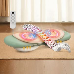 Handheld Waist Lumbar Spine Massager Infrared Therapy <b>Remote</b> <b>Control</b> Airbag Lifting Stretching; Home-Use Thermal Heat Massage - Product Image 3