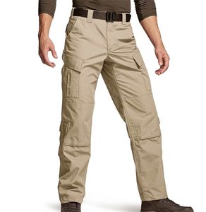 Pantalones Tácticos CQR para Hombre, Resistentes, con Bolsillos Grandes, Camuflaje ACU, Pantalones Carog, Uniformes ACU - Product Image 5