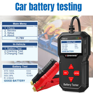 Barato marca KONNWEI KW210 probador de batería automotriz probador de batería de plomo-ácido <span class=keywords><strong>para</strong></span> coche camión motocicleta barco - Product Image 3