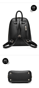 Mochilas Populares de Piel Sintética para Mujer, Bolsos Cruzados de Diseño para Damas, Mochilas para Chicas - Product Image 6