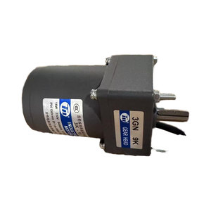 Pengurang kecepatan AC fase tunggal 220V 110V, perumahan Aluminium <span class=keywords><strong>motor</strong></span> asinkron induksi listrik 6 ~ 250W - Product Image 2