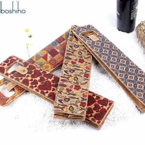 ถุงของขวัญไวน์คอร์กคริสต์มาสขายส่งยอดนิยม  กระเป๋าใส่ขวดแบบสั่งทำได้ เป็นมิตรกับสิ่งแวดล้อม ทนทาน ของขวัญและอุปกรณ์เสริม - Product Image 1