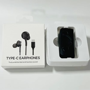 Auriculares intrauditivos con cable tipo C, auriculares USB-C, micrófono manos libres, auriculares estéreo adecuados para dispositivos móviles Samsung Galaxy - Product Image 6