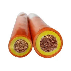 HUADONG Flexible Copper Conductor 35mm2 600AMP Welding Cable