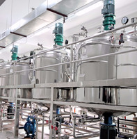 Vente flash : Ligne de production complète de savon liquide, machine à mélanger le savon liquide, machine à fabriquer le détergent