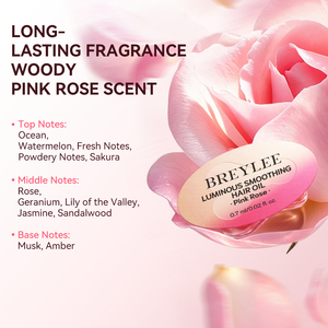 BREYLEE Sérum Capilar Rosa, Hidratación Profunda, Mejora el Frizz, Refrescante, No Pegajoso, Suavizante - Product Image 6