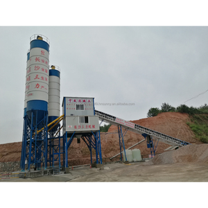 HZS90 Sunny <strong>Used</strong> Electric <strong>Small</strong> <strong>Concrete</strong> <strong>Batching</strong> <strong>Plant</strong> with Cement Silo on <strong>Sale</strong> - Product Image 1