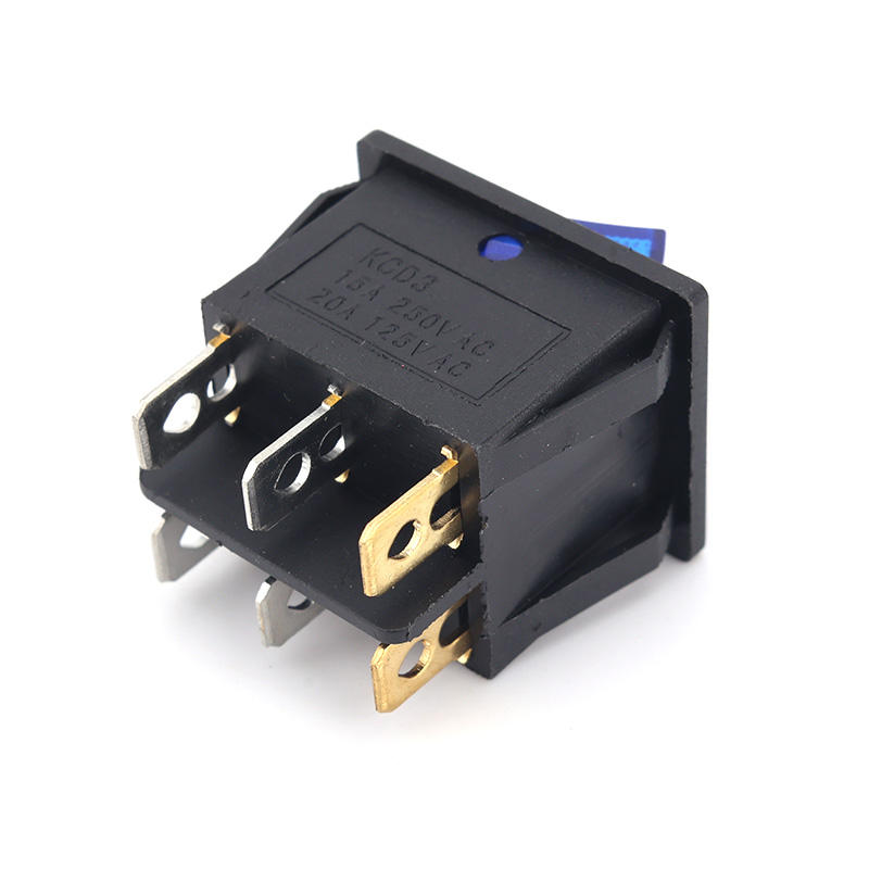 XX-D3 Dual-Power Electric Wok Switch High Current Rocker Switches for Hair Dryer and Boat Switches Supplied by China