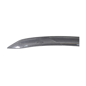 Spoiler Centrale in Fibra di Carbonio KM per Porsche Cayenne Coupé 2018-Up, Spoiler Tetto Turbo e <span class=keywords><strong>Ala</strong></span> Posteriore DUCKTAIL - Product Image 4