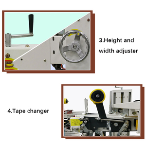 Automatic Carton Horizontal Closing Tape Machine Carton Packaging Machine - Product Image 4
