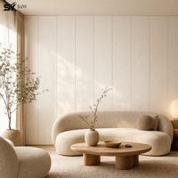 Panneaux décoratifs intérieurs modernes et durables avec texture 3D, panneaux muraux de haute qualité faciles à installer