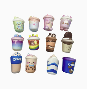 Jouet anti-stress en mousse PU à rebond lent, simulation de tasse de thé au lait, avec logo personnalisé, pour cadeau promotionnel - Product Image 2