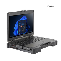 Getac B360Pro Ordinateur portable entièrement robuste Processeur Intel MIL-SPEC Clavier anglais prêt pour la mission