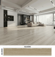 Autocollant de sol en vinyle imitation bois, carreaux de sol LVT autocollants, imperméables et résistants à l'usure, pour la décoration de la chambre à coucher et de la cuisine