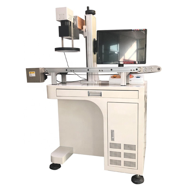 30W 50W 100W Ccd Camera System Laser Marking Machine with Visual Positioning System