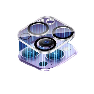 Protection d'objectif d'appareil photo pour <span class=keywords><strong>iPhone</strong></span>, verre trempé résistant aux rayures, compatible avec les séries X, XS, XR, <span class=keywords><strong>11</strong></span>, 12, 13, 14, 15 - Product Image 2