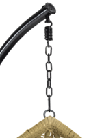 Daijia-Hamac suspendu, hamac en rotin doré de luxe, chaise balançoire suspendue