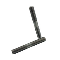 Customization M8 Titanium Fully Threaded Double End Stud Bolt Rod DIN Standard TR2 Grade Right Hand Thread for Construction