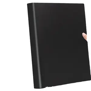 CHXN A4 Large Business Notebook Work Record Book Extra Thick Soft Leather College Student Diary Book