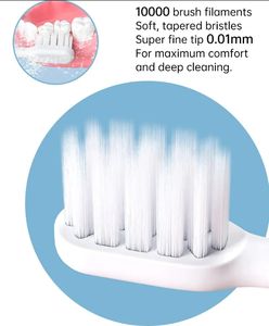 Cepillo de dientes eléctrico sónico IPX7 tipo C, cepillo de dientes recargable, Kit de cepillo de dientes eléctrico electrónico para adultos, cepillo de dientes Blanqueador - Product Image 6