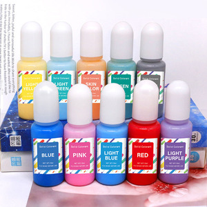 YS 16 couleurs Makaron couleur unie résine Pigment liquide colorant colorant bricolage résine époxy moule Pigment colorant bijoux fabrication fournitures - Product Image 4