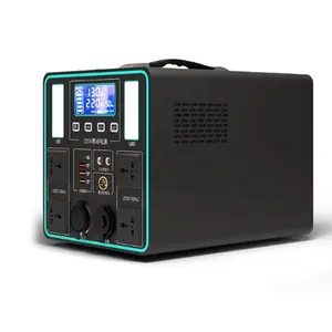 Generator 3000w Charging Solar Generator Power Station Portable Energy Storage Power For Camping Coler Box