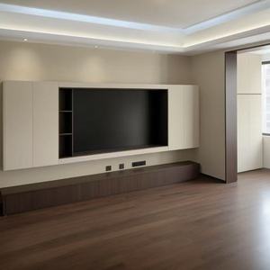 Muebles de Madera Maciza Modernos y Personalizados para Guardarropa, Armario Independiente para Dormitorio, Almacenamiento para Apartamento, Hotel - Product Image 3