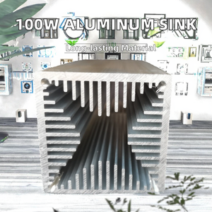 ฮีทซิงค์สำหรับแอมพลิฟายเออร์ ZP 6000 ซีรีส์ 100W โปรไฟล์อะลูมิเนียมแบบกำหนดเอง สำหรับใช้งานในอุตสาหกรรม  ระดับความแข็ง T3-T8 - Product Image 2