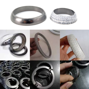 <span class=keywords><strong>Prix</strong></span> usine 2 2.5 joint en Graphite d'échappement beignet à surface incurvée pour tube de silencieux de tuyau d'échappement - Product Image 5