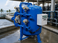 Sistem Filtrasi Air Filter Mekanis Efisiensi Tinggi Multimedia Pasir Karbon untuk Pemurni Air Limbah Industri