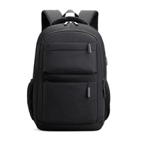 Sac à dos de grande capacité, vente directe d'usine personnalisée, sac d'école de loisirs pour étudiants, sac d'affaires pour hommes, document, ordinateur 15,6 pouces