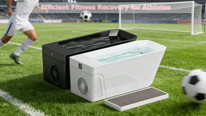 Ambohr Black FiberCore All-in-One Hot Cold Ice Bath <b>Pod</b> 1HP Pro Smart WiFi Water Chiller For Home Spa Gym Sports <b>Recovery</b> - Product Image 5