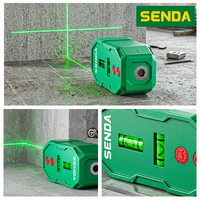 Mini niveau laser vert portable, niveau laser croisé auto-nivelant, rechargeable par USB, pour la construction et le montage mural