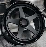 Jantes de voiture de course en alliage d'aluminium forgées sur mesure, neuves, 3 pièces, 25 mm ET, 17-22 pouces